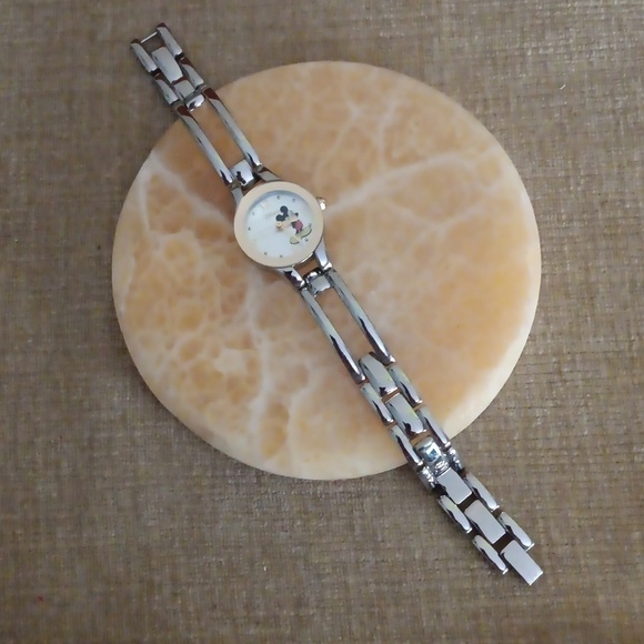 Disney Mickey Mouse Gold Tone Watch - Picture 10 of 10